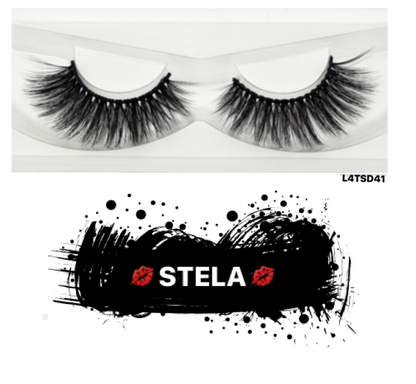 Stela 3D Silk Mink Eyelashes